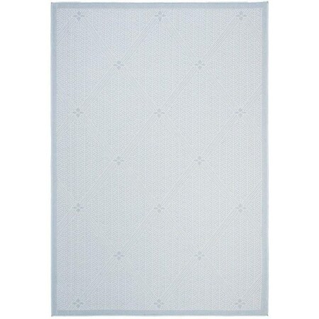 Safavieh 4 x 6 ft. Bermuda Rectangle Rug Light Blue & Ivory BMU811M-4